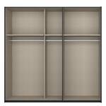 Schwebetürenschrank SKØP X Schwarz - 225 x 236 cm - 2 Türen