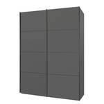 Armoire à portes coulissantes SKØP pure 2 portes - Graphite - 181 x 236 cm - 2 porte