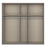 Schwebetürenschrank SKØP pure Graphit - 225 x 236 cm - 2 Türen