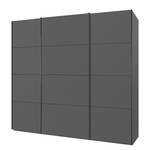 Armoire à portes coulissantes SKØP pure 3 portes - Graphite - 270 x 222 cm - 3 portes