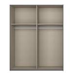 Schwebetürenschrank SKØP pure Graphit - 181 x 222 cm - 2 Türen