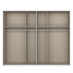 Schwebetürenschrank SKØP pure Alpinweiß - 270 x 236 cm - 2 Türen