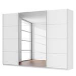 Schwebetürenschrank SKØP pure reflect Alpinweiß - 315 x 236 cm - 3 Türen