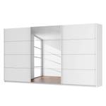 Zweefdeurkast SKØP pure reflect Alpinewit - 405 x 222 cm - 3 deuren