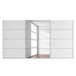 Armadio ante scorrevoli SKØP purereflect Bianco alpino - 405 x 222 cm - 3 ante