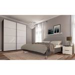 Armoire SKØP pure gloss Blanc brillant / Graphite - 181 x 236 cm - 2 porte