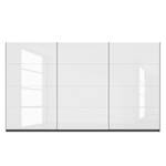 Armoire SKØP pure gloss Blanc brillant / Graphite - 405 x 236 cm - 3 portes