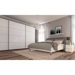 Schwebetürenschrank SKØP pure gloss Hochglanz Weiß / Graphit - 405 x 236 cm - 3 Türen