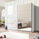 Schwebetürenschrank SKØP gloss reflect Hochglanz Weiß - 270 x 236 cm - 2 Türen