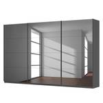 Schwebetürenschrank SKØP reflect+ Graphit - 360 x 222 cm - 3 Türen