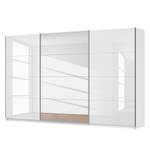 Schwebetürenschrank SKØP gloss reflect Hochglanz Weiß - 360 x 222 cm - 3 Türen