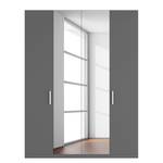 Armoire SKØP pure reflect Graphite / Miroir en cristal - Graphite - 181 x 236 cm