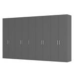 Drehtürenschrank SKØP pure Graphit - 405 x 236 cm