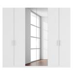 Armoire SKØP pure reflect Blanc alpin / Miroir en cristal - Blanc alpin - 270 x 236 cm