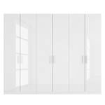 Armoire SKØP pure gloss Blanc brillant - Blanc brillant / Blanc - 270 x 236 cm