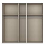 Drehtürenschrank SKØP pure gloss Hochglanz Weiß / Weiß - 225 x 236 cm