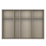 Armoire SKØP glass alu Verre mat blanc - 315 x 236 cm - Basic