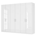 Drehtürenschrank SKØP pure gloss Hochglanz Weiß / Weiß - 270 x 222 cm