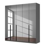 Drehtürenschrank SKØP reflect+ Grauspiegel - 225 x 236 cm - Basic