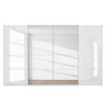 Schwebetürenschrank SKØP gloss reflect Hochglanz Weiß - 360 x 222 cm - 4 Türen