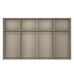 Schwebetürenschrank SKØP gloss reflect Hochglanz Weiß - 360 x 222 cm - 4 Türen