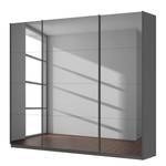 Schwebetürenschrank SKØP reflect+ Graphit - 270 x 236 cm - 3 Türen