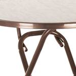 Table pliante Marleston IV Acier - Marron