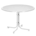 Table de jardin Boulevard I Acier - Blanc