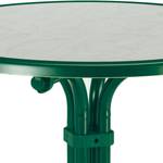 Table de jardin Boulevard IV Acier - Vert - Diamètre : 80 cm