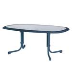 Table de jardin Boulevard III Acier - Bleu