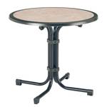 Tuintafel Boulevard V staal - Zilver - Diameter: 80 cm