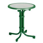 Tuintafel Boulevard V staal - Groen - Diameter: 60 cm