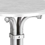 Table de jardin Boulevard IV Acier - Argenté - Diamètre : 60 cm