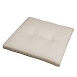 Sitzkissen Mindya Mischgewebe - Beige