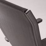 Chaise pliante Larino Aluminium / Tissu - Anthracite