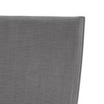 Stapelstoel Larino aluminium/textiel - antracietkleurig