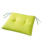 Coussin de chaise Florencia Tissu mélangé - Citron