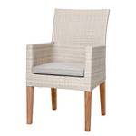 Chaises de jardin Alicante (lot de 2) Tissu / Matière plastique - Beige