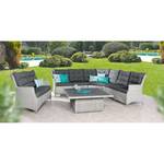 Gartentisch Barcelona Spraystone / Kunststoff - Grau