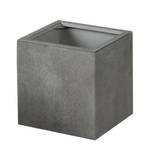 Plantenbak Rockall beton/glasvezels - grijs - Breedte: 25 cm