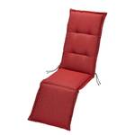 Coussin de jardin Warizy Tissu mélangé - Rouge