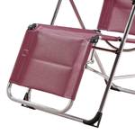 Transat Young I Aluminium / Tissu - Argenté / Violet