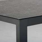 Tuintafel Houston I aluminium/keramiek - Antraciet - Breedte: 160 cm