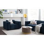 Fauteuil KINX Velours - Velours Shyla: Bleu foncé