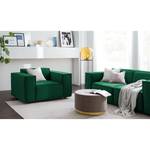 Fauteuil KINX Fluweel - Velours Shyla: Donkergroen