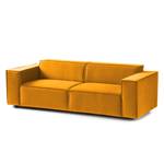 2,5-Sitzer Sofa KINX Samt - Samt Shyla: Senfgelb - Keine Funktion