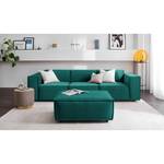 3-Sitzer Sofa KINX Samt - Samt Shyla: Petrol