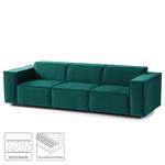 3-Sitzer Sofa KINX Samt - Samt Shyla: Petrol