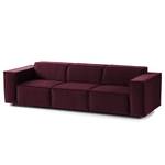 3-Sitzer Sofa KINX Samt - Samt Shyla: Aubergine