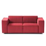 2-Sitzer Sofa KINX Samt - Samt Shyla: Pastellrot - Keine Funktion